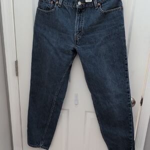 LEVI'S 550 Size 12M Classic Blue Straight Leg Denim Jeans